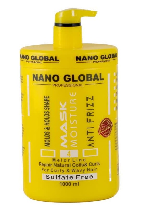 ماسک موی داخل حمام اکتیویتور موی فر نانو گلوبال 1000 ml