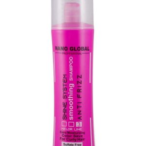 شامپو صورتی موی فر نانوگلوبال 1000 ml