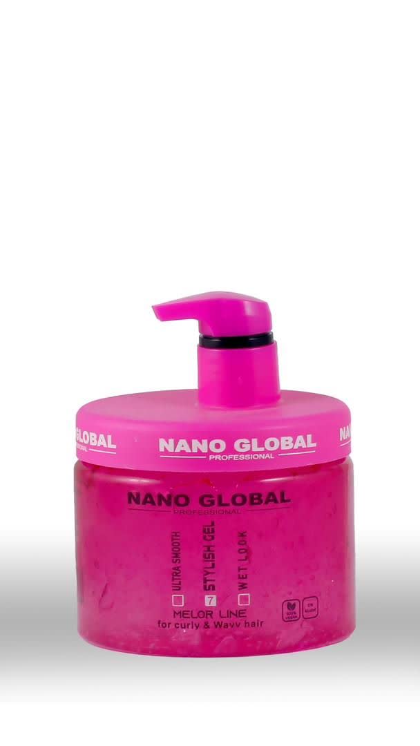 ژل گیاهی صورتی نانوگلوبال ۵۰۰ml